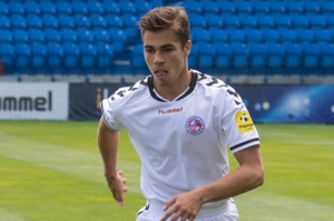 Martin Kovaľ ešte v drese FK Senica.