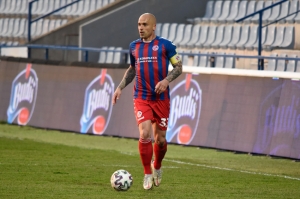 Kapitán mužstva FK Senica Juraj Piroska.