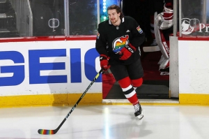 Marián Studenič pred svojim premiérovým zápasom v NHL.