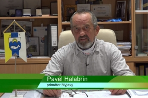 Covid-19: K testovaniu sa vyjadril primátor mesta Myjava Pavel Halabrín