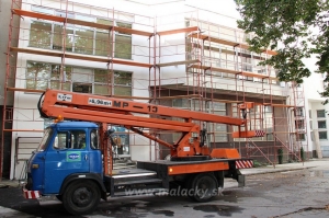 Obnova fasády Spoločenského domu v Malackách