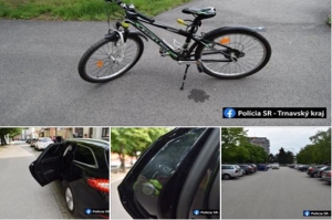 V Skalici polícia riešila v jeden deň dve nehody s účasťou cyklistov
