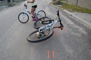 Dopravná nehoda cyklistov v obci Borský Sv. Jur
