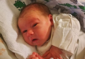 Marek - jeden z prvých bábätiek narodených v roku 2021 v Skalici 