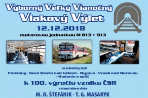 Myjava: Mimoriadny vlak M. R. Štefánik – T. G. Masaryk