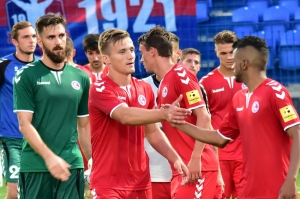 Jurij Medveděv sa lúči so spoluhráčmi v FK Senica.