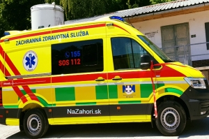 Myjavská nemocničná záchranka má nové vozidlo s modernejším prístrojovým vybavením