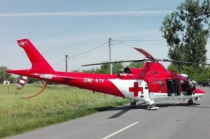 K tragická nehode pri obci Čáry sa vyjadrila vrtuľníková záchranka