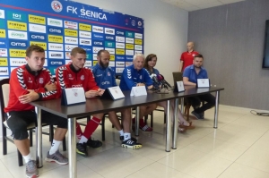 FK Senica tlačovka 18.7.2018 / fotky: NaZahori.sk