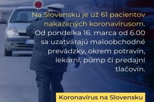 VIDEO po rokovaní vlády: 61 nakazených koronavírusom, je vyhlásený núdzový stav pre oblasť zdravotníctva