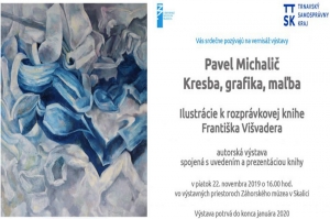 Záhorské múzeum v Skalici: Pavel Michalič výstava Kresba, grafika, maľba