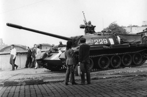 Tanky v ČSSR. Foto: commons.wikimedia.org