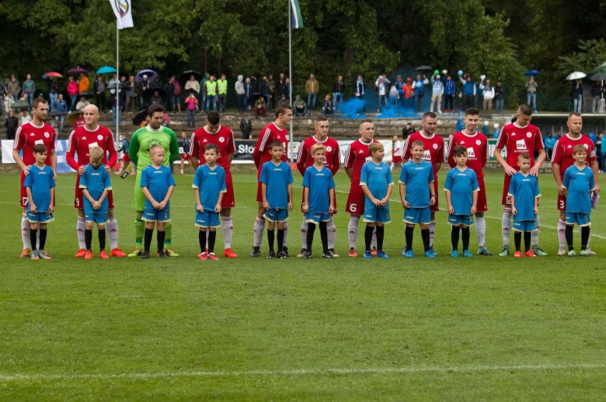 FC Malacky si v pohári zahrali aj proti bratislavskému Slovanu.