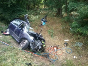 Nehoda v katastri obce Štefanov v okrese Senica 