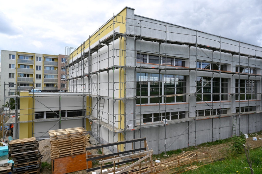 Rekonštrukcia a zateplenie Strednej priemyselnej školy v Myjave